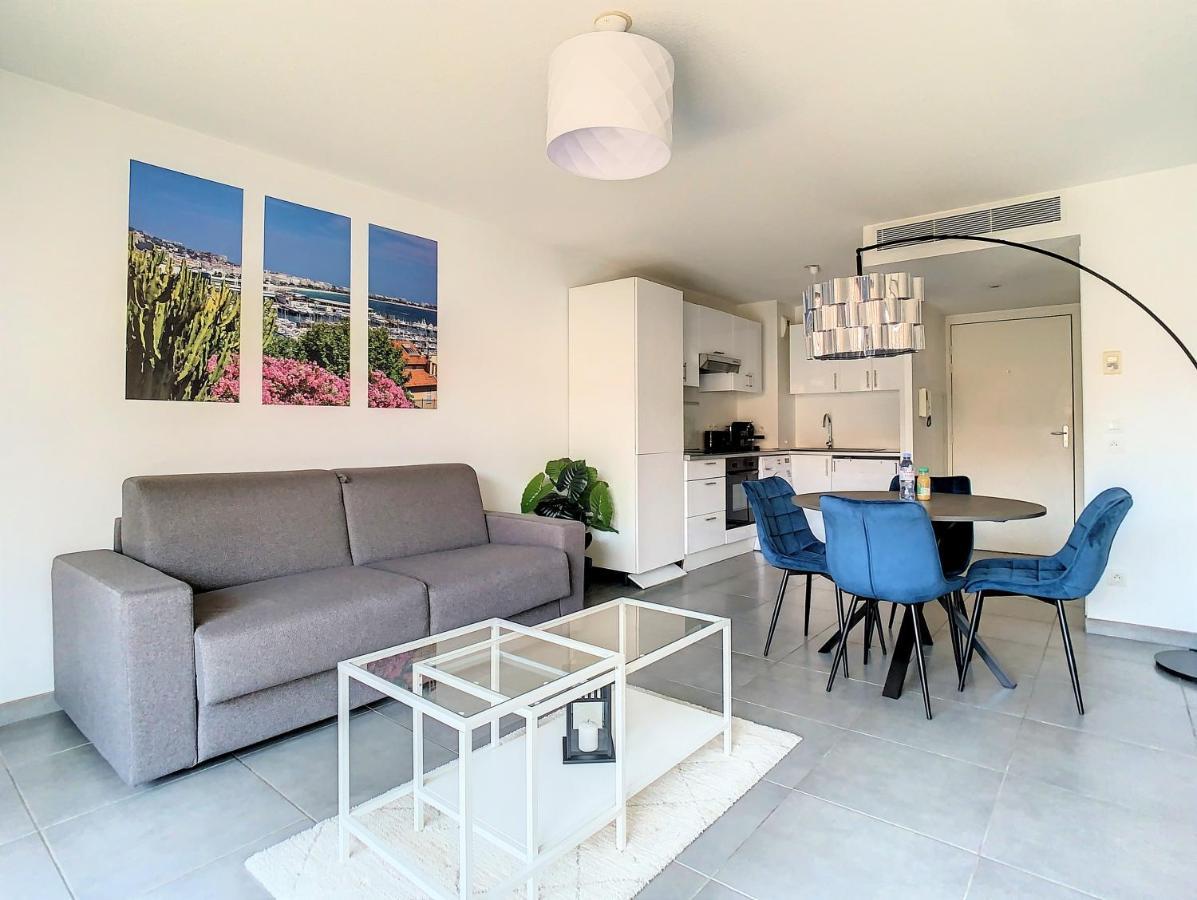 2P Cannes Centre-Ville Terrasse Buitenkant foto